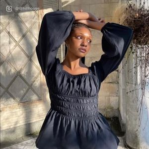 Hill House- Jade Top (Black)